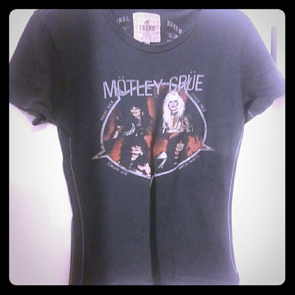 Motley Crüe Trunk Ltd. Women's Size 3 Vintage Tee